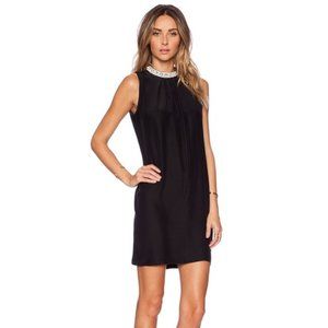 Amanda Uprichard Ophelia Jewel Neck Dress Black XS